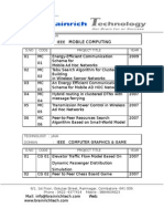 IEEE Mobile Computing Titles 2009-2010