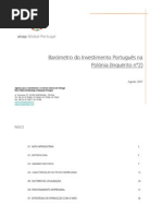 Barómetro do Investimento Português na Polónia (2007)
