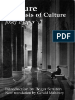 Leisure The Basis of Culture - Josef Pieper & Gerald Malsbary & Roger Scruton