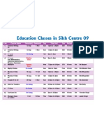 Education Courses Sep 09