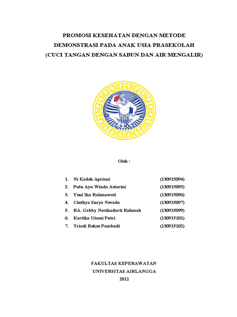 Promkes Cuci Tangan Pdf