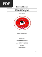 Proposal Bisnis "Oishi Onigiri"