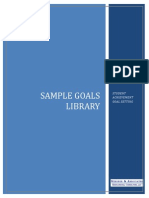 Sample Goals Library 9 4 12 1 2