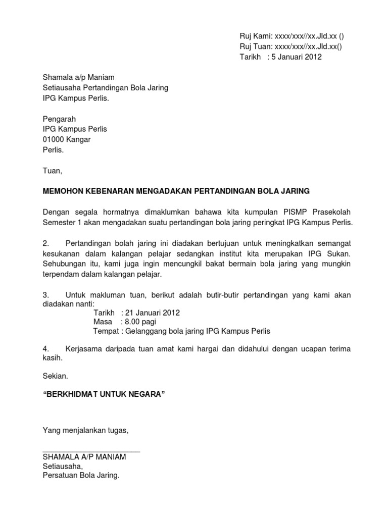 Surat Pengarah Pdf