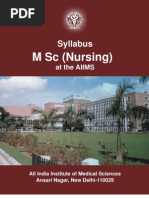 Download Syllabus - M Sc Nursing by chikitsak SN19604237 doc pdf