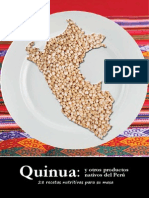 Recetario - Quinua y Otros Productos Nativos Del Perú PDF