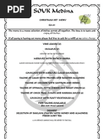 Download Souk Restaurant Christmas 2009 Set Menus by Starfish Websites SN19604622 doc pdf