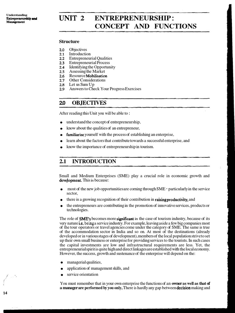 Unit 2 Entrepreneurship Pdf Entrepreneurship Loans