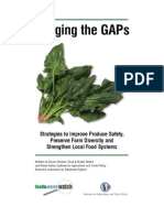 Download Bridging the GAPs Strategies to Improve Produce Safety Preserve Farm Diversity and Strengthen Local Food Systems by Food and Water Watch SN19606550 doc pdf