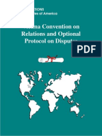 Vienna Convention On Relations and Optional Protocol On Disputes