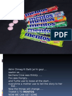 Mentos Ad