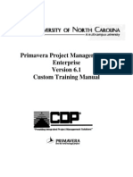 UNC Primavera Manual