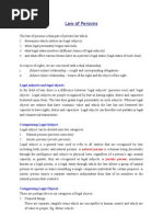Download Law of Persons Notes by Summer SN19611369 doc pdf