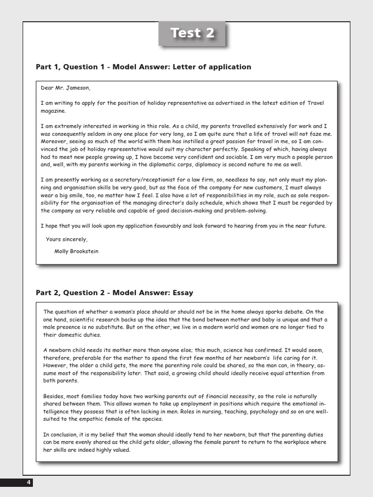 Writing Sample Cae | PDF | Parenting | Relationships
