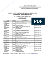 Programma Corso 2009 Pisa