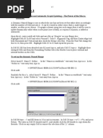 Programming 3: Dynamic Named Ranges and Automatic Graph Updating - The Power of The Macro Recorder