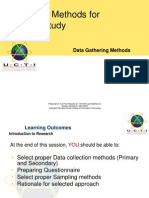 Data Gathering Methods