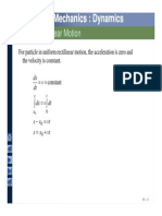 8 - Kinematics of Particle - FE