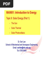 Download Lecture 11- Solar Energy by glenlcy SN196136663 doc pdf