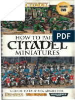 How To Paint Citadel Miniatures 2012