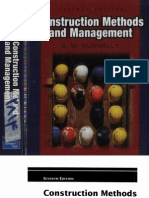 Construction Methods and Management by S. W. Nunnally, 7th Edition, 2007