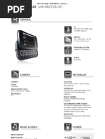Download Motorola CLIQ - MOTOBLUR - Android Phone - Motorola USA by mobiFlipde SN19614906 doc pdf