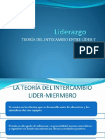 Teoria Del Intercambio Lider - Miembro