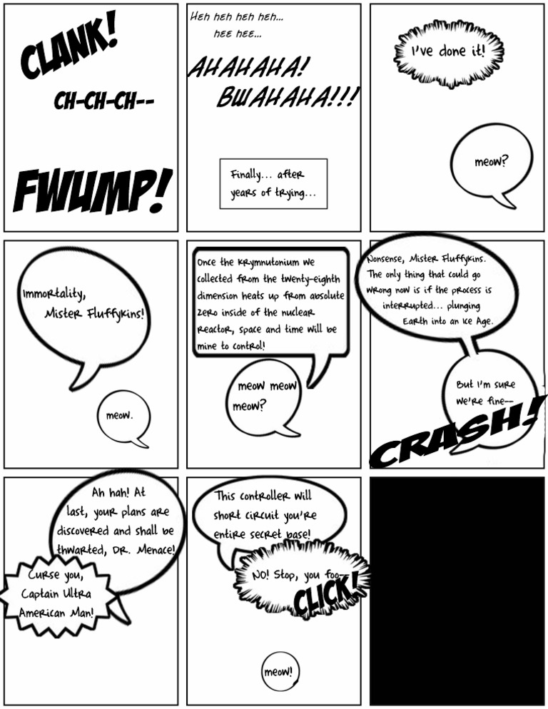 Villain's Plan Foiled by Hero | PDF