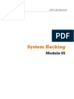 CEH v8 Labs Module 05 System Hacking