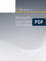 LyncServer2010LicensingGuide PT BR