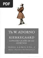 Download Adorno Theodor - Kierkegaard Construccion de Lo Estetico by Eva Mint SN196192443 doc pdf