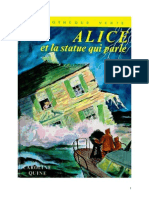 Caroline Quine Alice Roy 14 BV Alice Et La Statue Qui Parle 1937