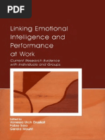 Linking Emotional Intelligence and Performance at Work
