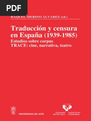 Merino Alvarez 2008 Traduccion Y Censura En Espana 1939 - 