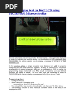 How To Display Text On 16x2 LCD Using PIC18F4550 Microcontroller