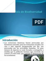 La Perdida de Biodiversidad