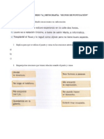 Actividades de Refuerzo 7.4 - Ortografía - Signos de Puntuación PDF
