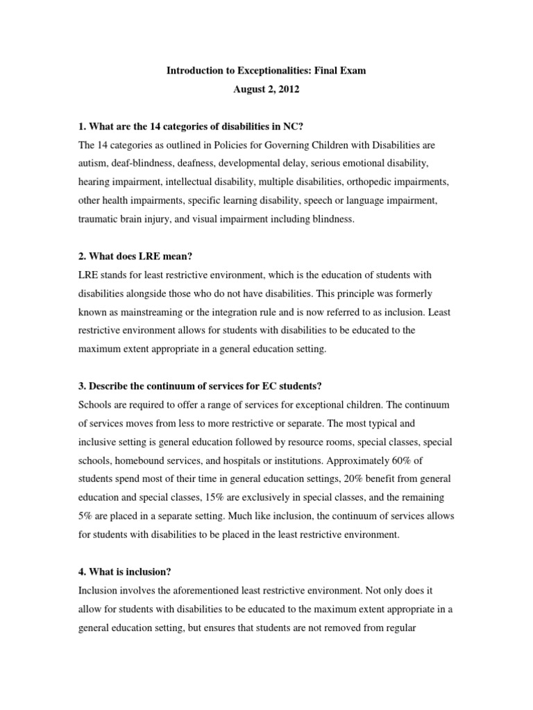 Special education essay topics picture