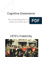 Cognitive Dissonance