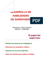 Habilidades de Supervisión