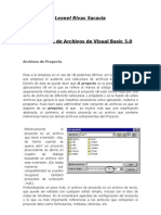 Estructura de Archivos de Visual Basic 5