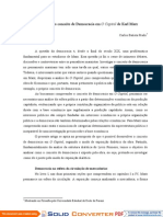 A Dialetica Do Conceito de Democracia em o Capital de Karl M