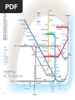 Lisbon subway network