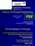 future of clinical engineering by-  stephen l