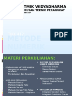 Download Metode Numerik 1 by nuri simarona SN19625891 doc pdf