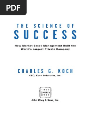 Science of Success by David Koch | PDF | Oil Refinery | Innovation