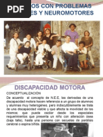 Alumnos Con Problemas Motores y Neuromotores