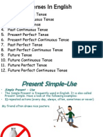 Tenses in English