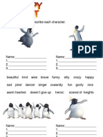 Happy Feet Worksheets