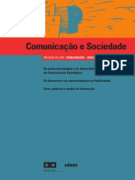 Publicidade: discursos, práticas e representações